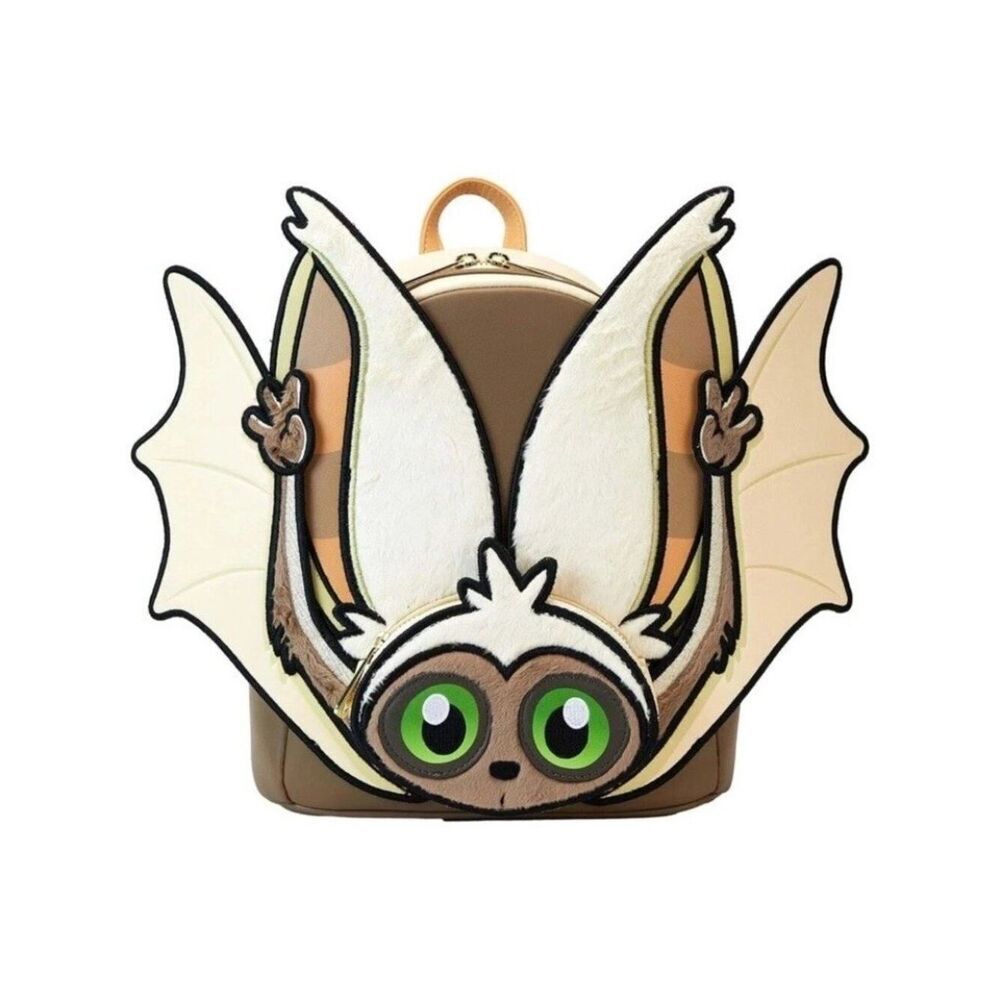 Loungefly Avatar The Last Airbender Momo Plush Mini Backpack Winged Lemur NWT